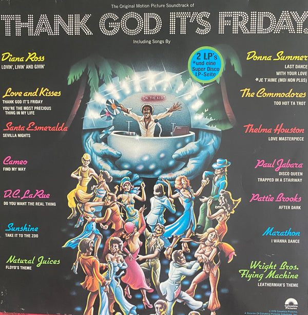 Various Artists – Thank God It's Friday (Оригинальный саундтрек к фильму – комплект из 3 LP / тройной альбом)