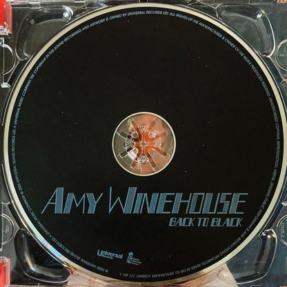 Amy Winehouse – Back to Black, стандартное издание 2006 года, CD