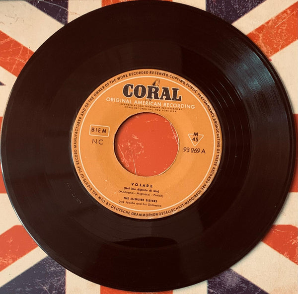 🇬🇧 EMILE FORD & THE CHECKMATES – Spin With The Stars | Оригинальный виниловый сингл 45 об/мин
