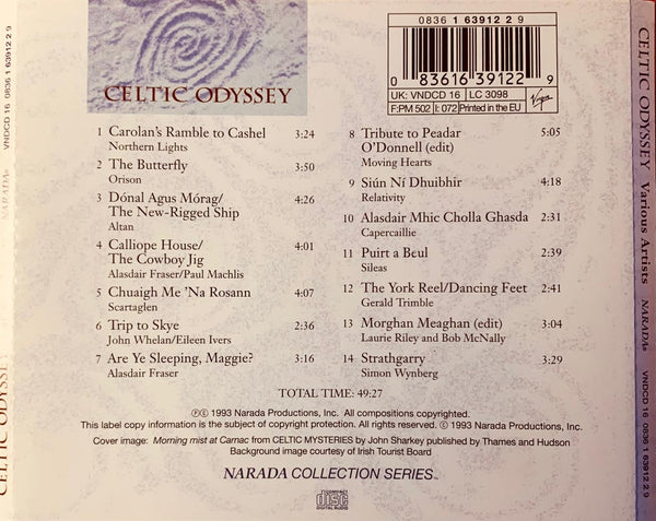 🌍 РАЗНЫЕ ИСПОЛНИТЕЛИ – Celtic Odyssey | Оригинальный CD