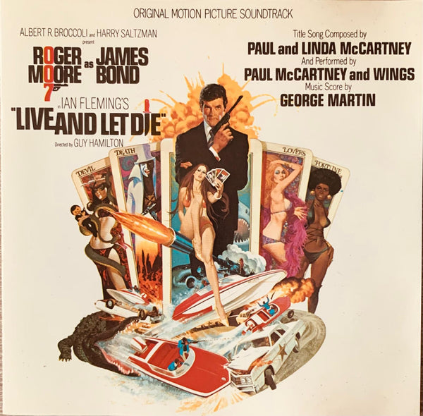 🇬🇧 PAUL MCCARTNEY & WINGS / GEORGE MARTIN – Live And Let Die (Original Motion Picture Soundtrack) | Original CD