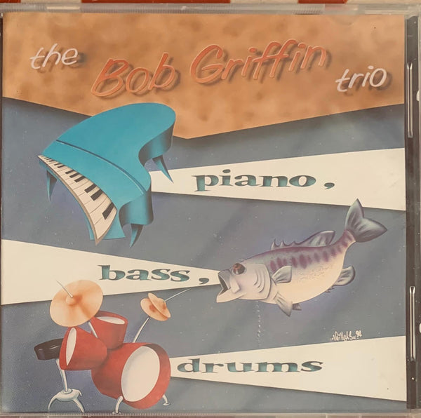 🇫🇷 THE BOB GRIFFIN TRIO – фортепиано, бас, ударные | Оригинальный CD