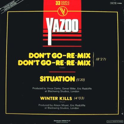 Yazoo – Don't Go (Re-mixes) / Situation
