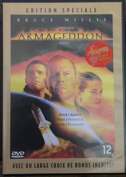 DVD Armageddon إصدار خاص بروس ويليس بن أفليك - 90 درهم