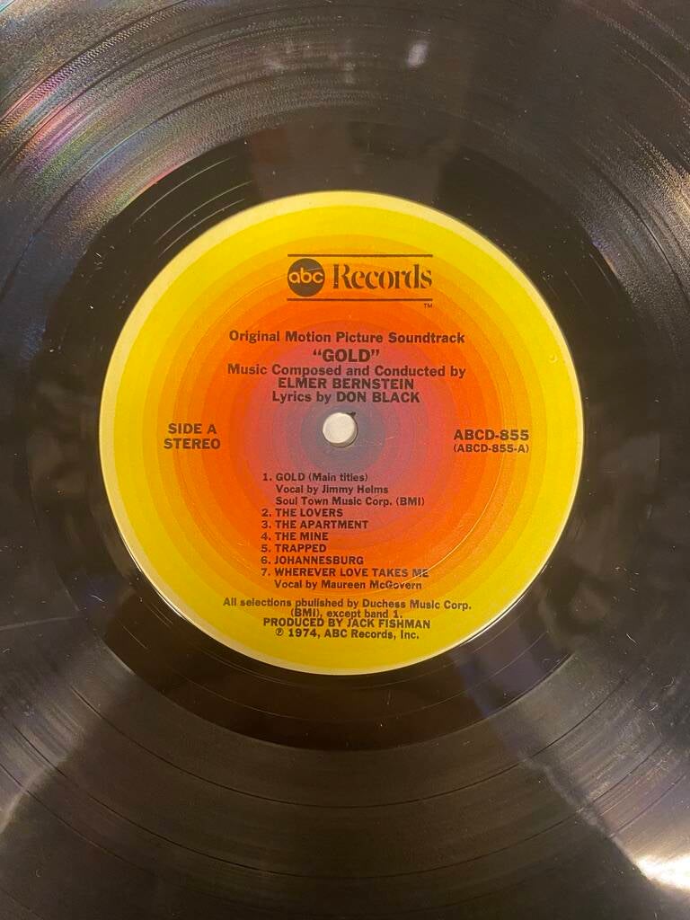 Elmer Bernstein Gold (Original Motion Soundtrack) — Vg+ / Vg+