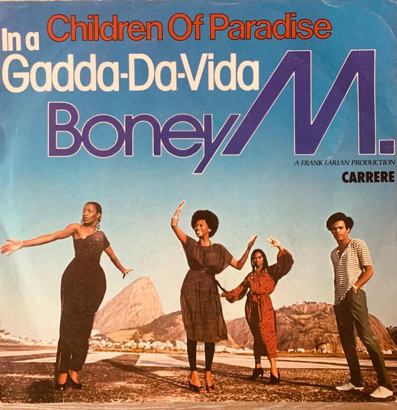 Boney M. - Children Of Paradise / Gadda-Da-Vida (1980) - 7" Vinyl - Carrere