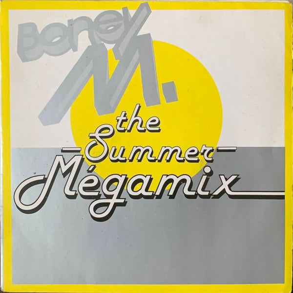 Boney M. – The Summer Mégamix — Vg+ / Vg+