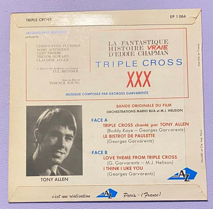 Tony Allen Georges Garvarentz Triple Cross — NM / Ex with tab