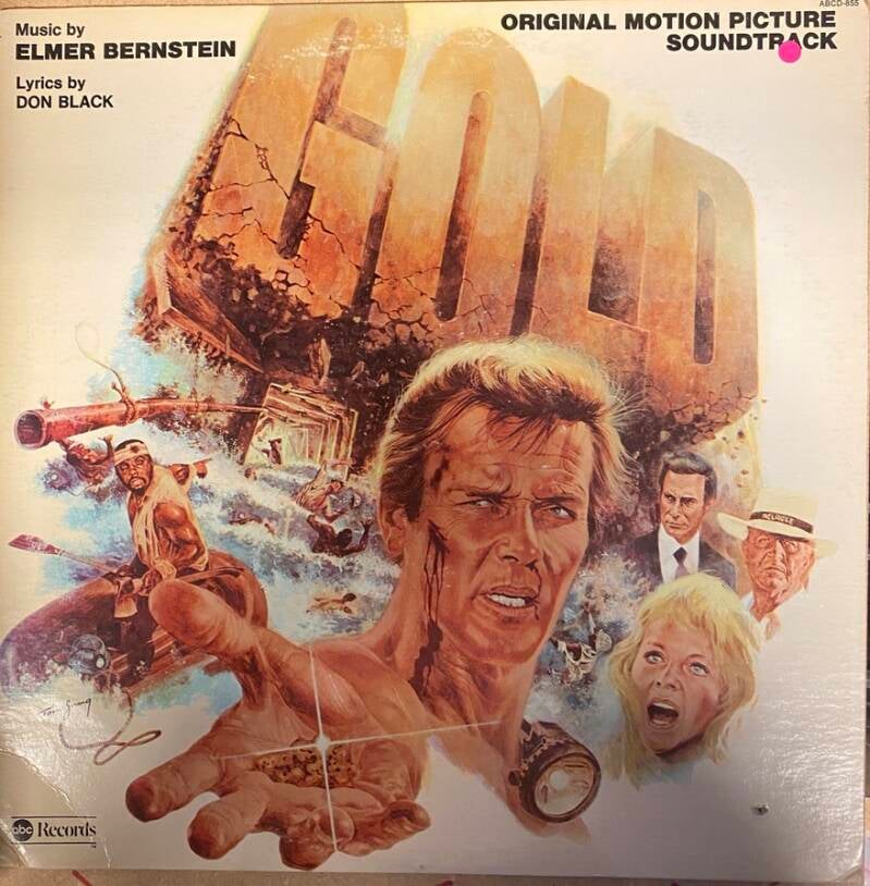 Elmer Bernstein Gold (Original Motion Soundtrack) — Vg+ / Vg+