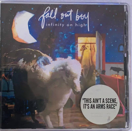 CD FALL OUT BOY - INFINITY ON HIGH - ألبوم شهير 2007 - THIS AIN'T A SCENE نادر
