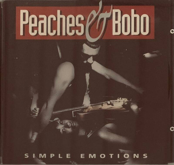CD Peaches & Bobo Simple Emotions Pop Rock Funk Medley Records 1993 РЕДКОСТЬ