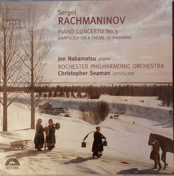 CD Рахманинов Концерт для фортепиано с оркестром № 3 Джон Накамацу Harmonia Mundi USA