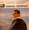 Charles Aznavour includes 8 EPs (Super 45 rpm) and 1 Single (45 rpm). Estimated value between €55 and €75. — photo 1