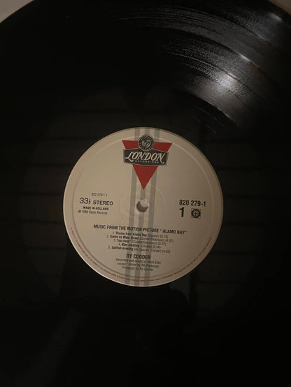 Ry Cooder - Music From the Motion Picture "Alamo Bay " — NM / Vg+