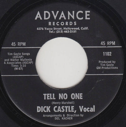 Dick Castle ‎– Tell No One