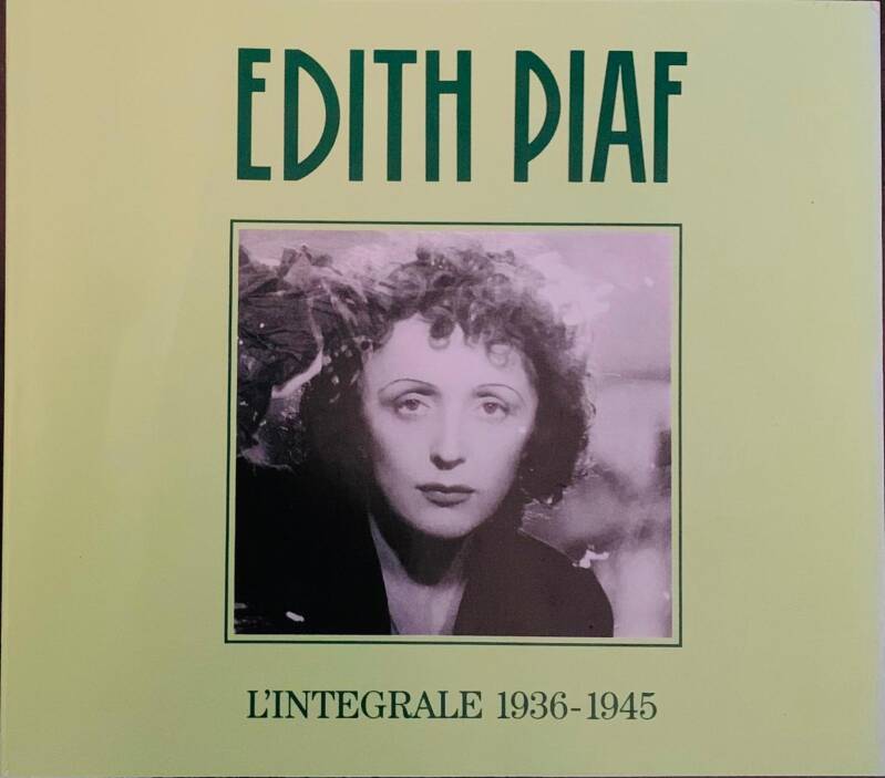 صندوق أقراص مدمجة (CD) إديث بياف - الأعمال الكاملة 1936-1945 - إصدار فاخر من بوليدور + كتيب