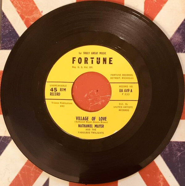 NATHANIEL MAYER  Village Of Love - I Want A Woman  VG+ Northern Soul / Doowop