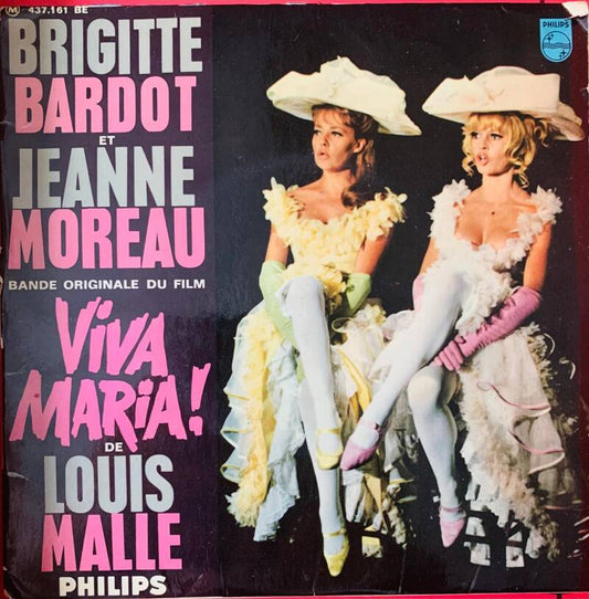 БРИЖИТ БАРДО И ЖАННА МОРО – Viva Maria! (1965) | Оригинальное французское первое издание 7"