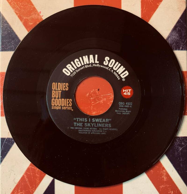 💿 THE SKYLINERS Since I Don't Have You / Lonely Way 7" Vinyl 1984 Original Sound Excellent (EX) THE COLLECTOR