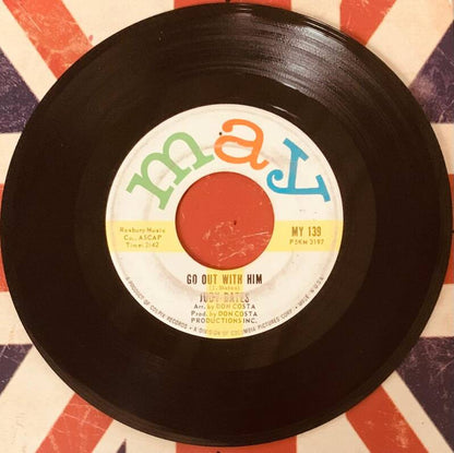🇺🇸 JUDY BATES – Kiss Me Baby / Cinderella [7"]  (US ORIGINAL) [BELGIUM POPCORN / SOUL)