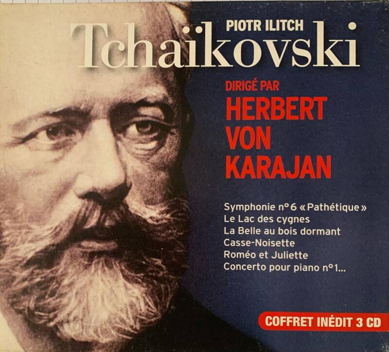 Комплект из 3 CD: Пётр Ильич Чайковский – Дирижёр Герберт фон Караян / Классика / Романтизм / Балет – Эксклюзивное издание – THE COLLECTOR