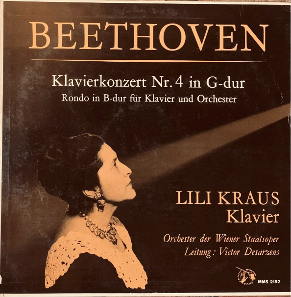 🇩🇪 BEETHOVEN / LILI KRAUS – Piano Concerto No. 4 in G major (1960) | Original German Classical Mono Vinyl LP