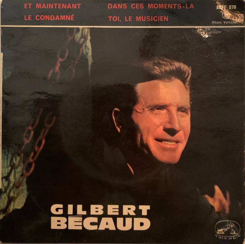 Gilbert Bécaud ‎– Et Maintenant
