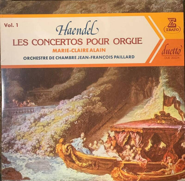 Handel: The Organ Concertos, 2-LP box set (reference DUE 20224) Vol.1