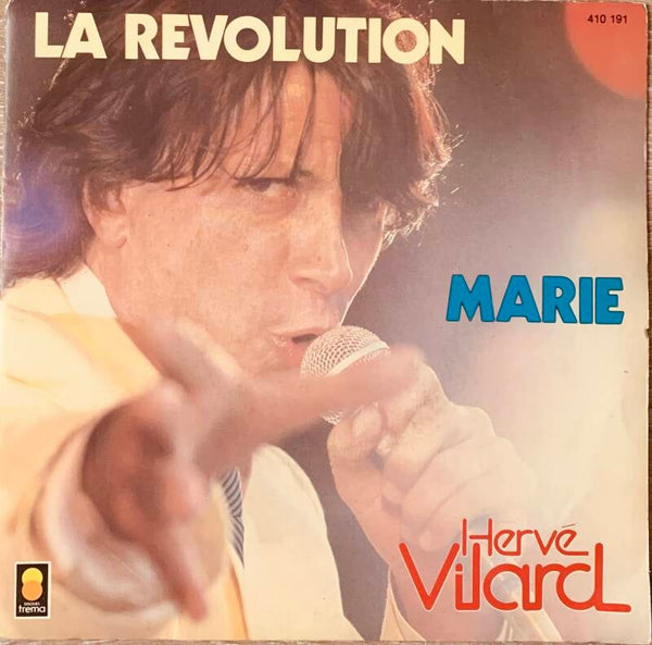 Hervé Vilard – La Révolution / Marie — Vg+ / Vg+