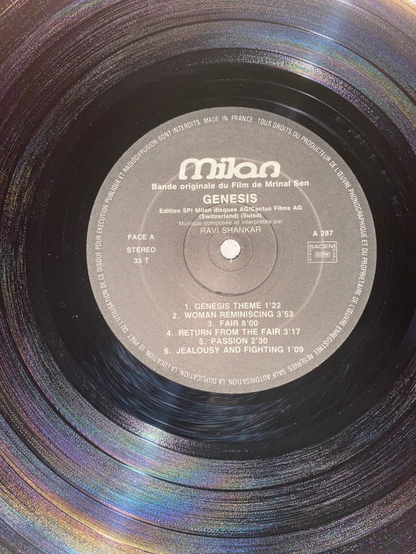 Ravi Shankar Genesis (Original Motion Picture Soundtrack) — NM / Vg+