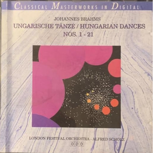 CD ИОГАНН БРАМС — ВЕНГЕРСКИЕ ТАНЦЫ 1-21 — АЛЬФРЕД ШОЛЬЦ — КЛАССИЧЕСКИЕ ШЕДЕВРЫ