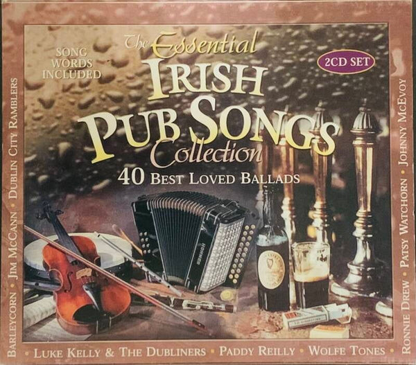 Double CD "The Essential Irish Pub Songs Collection" – 40 Best-Loved Ballads
