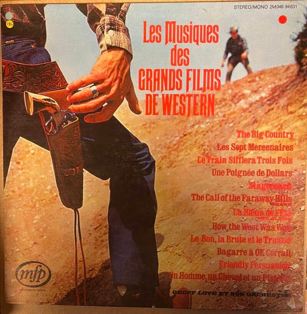 Les Musiques des Grands Films Western, Geoff Love Et Son Orchestre — Vg+ / Vg+