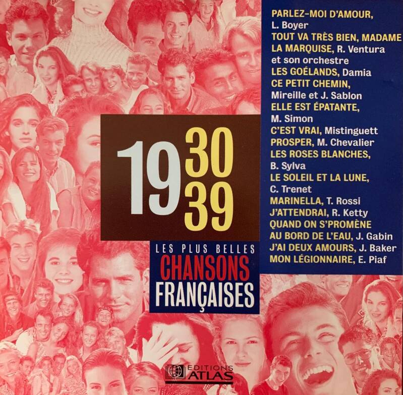 🇬🇧 VARIOUS – The Most Beautiful French Songs: 1930-1939 (1996) ORIGINAL CD Chanson / French Pop | THE COLLECTOR