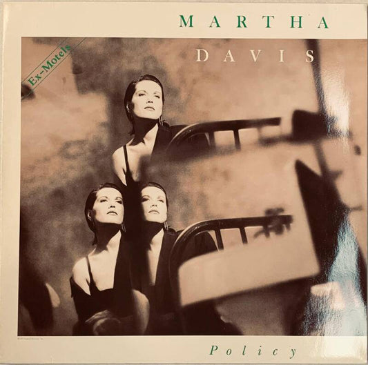 🇺🇸 MARTHA DAVIS – Policy (1987) | Оригинальный виниловый LP в стиле поп-рок, США