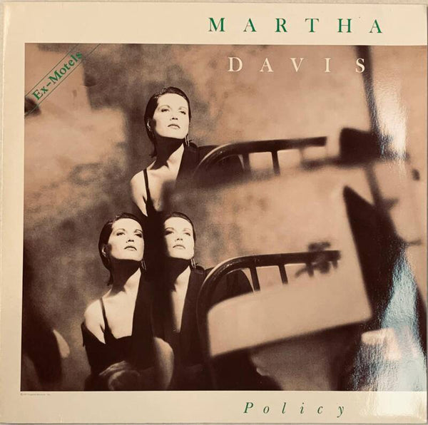 🇺🇸 MARTHA DAVIS – Policy (1987) | Original US Pop Rock Vinyl LP