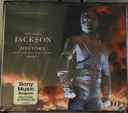 Michael Jackson HIStory Book I - Double CD - La Version Non-Censurée Rare Sticker