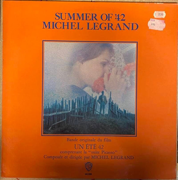 Michel Legrand Summer Of '42 — Vg+ / Vg+