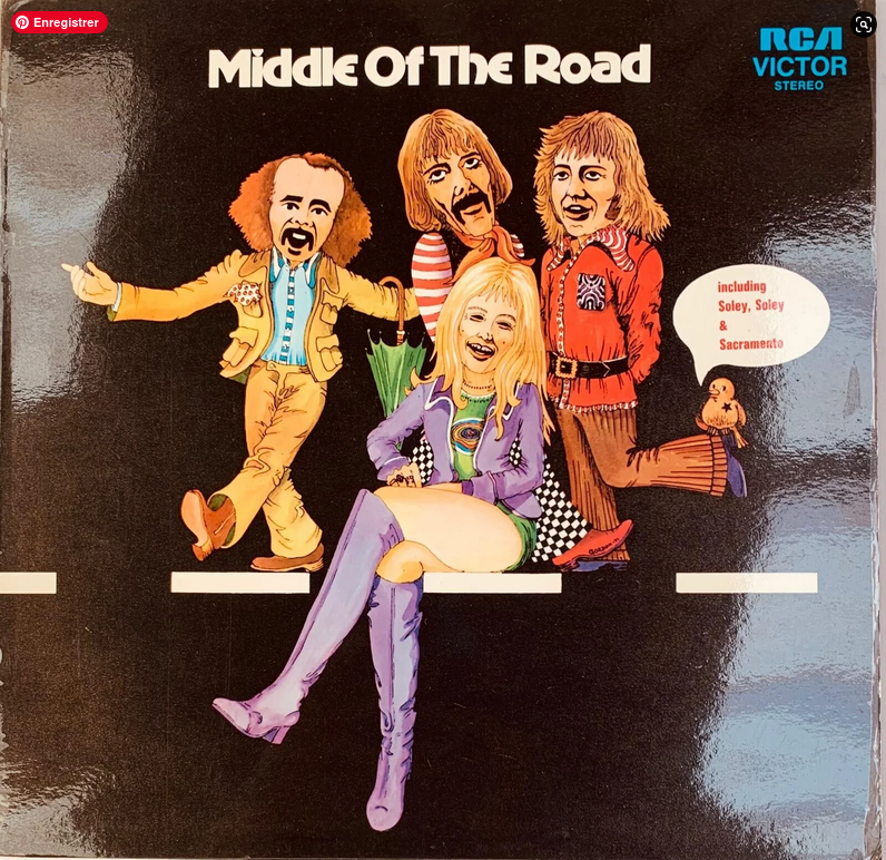 Middle Of The Road - Acceleration (1971) LP German Pressing