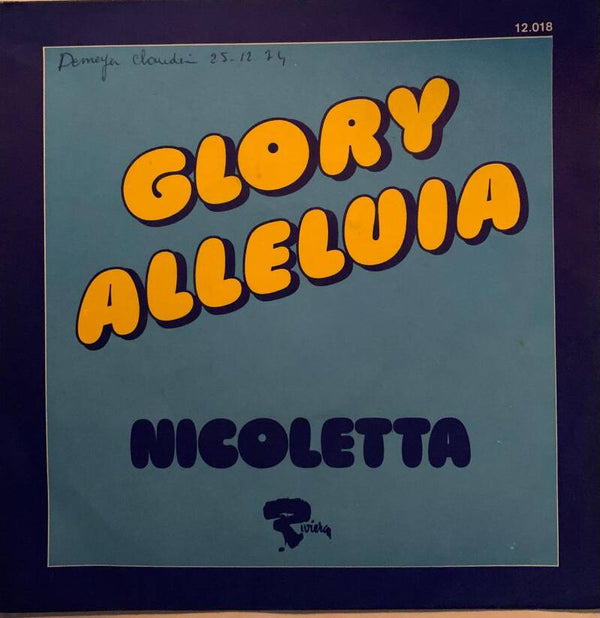 Nicoletta ‎– Glory Alleluia