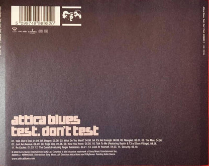 Attica Blues – Test. Don't Test (CD Album)