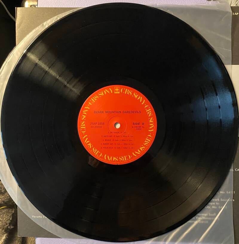 The Ozark Mountain Daredevils - AML-215. LP JAPAN — NM / Vg+