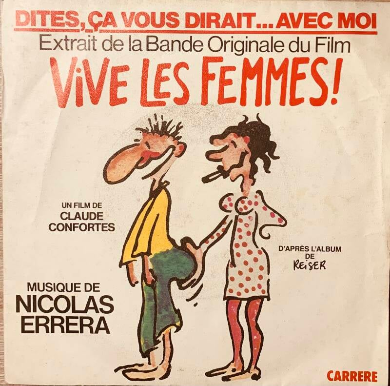 Vive les Femmes ! (OST) – Nicolas Errèra – Drawing Reiser (1984) — Vg+ / Vg