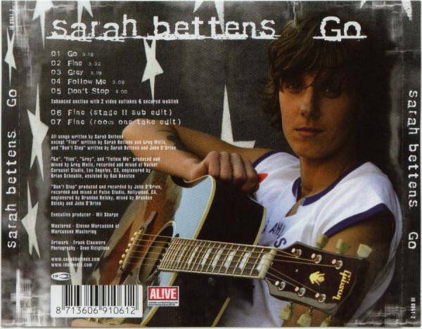 🇧🇪 SARAH BETTENS – Go | CD Album - CD - Compact Disc 🇧🇪 | THE COLLECTOR — NM / Vg+