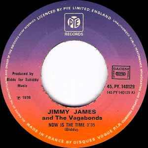 Jimmy James & The Vagabonds ‎– Now Is The Time — NM / Vg+