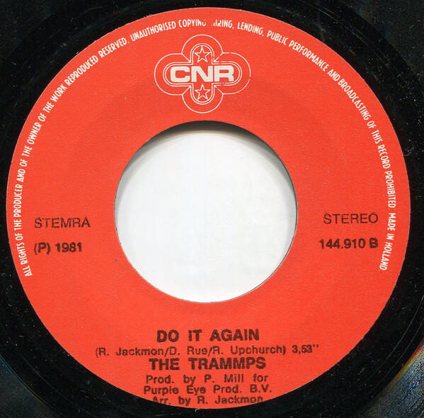 The Trammps ‎– Shout / Do It Again