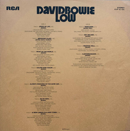 David Bowie – Low press ياباني 1977 — احجزه الآن