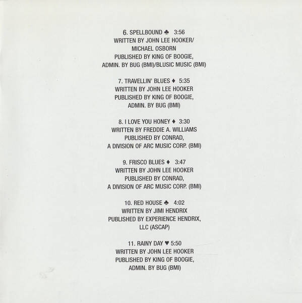 🇺🇸 JOHN LEE HOOKER – Don't Look Back [CD/ألبوم] [Virgin / Pointblank] [أول طبعة أمريكية/أوروبية] [VG+] [بلوز كهربائي حديث] لهواة الجمع — Vg+ / Vg+