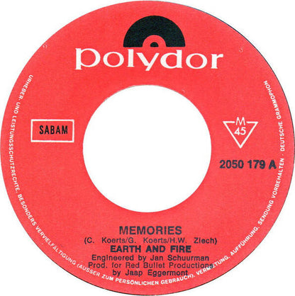Earth & Fire ‎– Memories