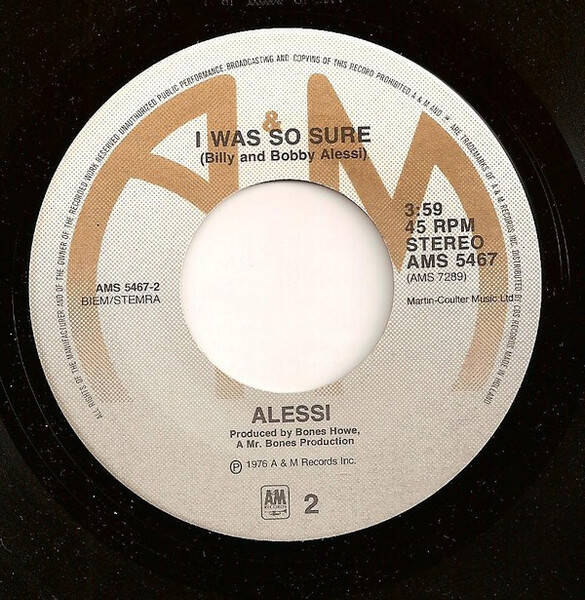 Alessi ‎– Oh, Lori
